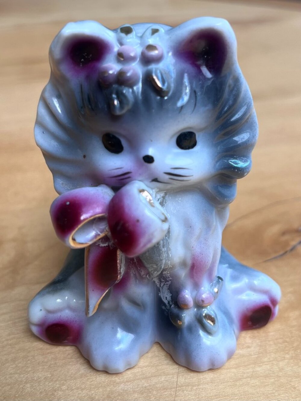 Vintage Ceramic Cat figurine
